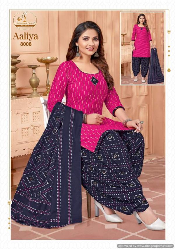 Miss World Aaliya Vol 8 Cotton Printed Dress Material